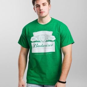 Brew City green label St. Patty's Day tee size large